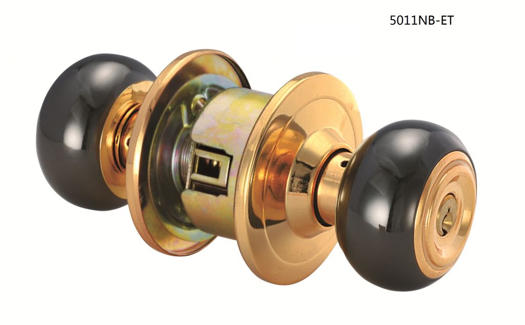 HGJ5011 golden roundness door lock , manufacturers price