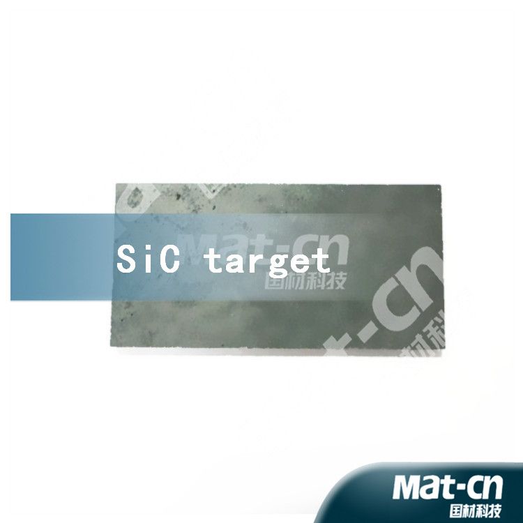 The finishing surfac- SiC target -sputtering target