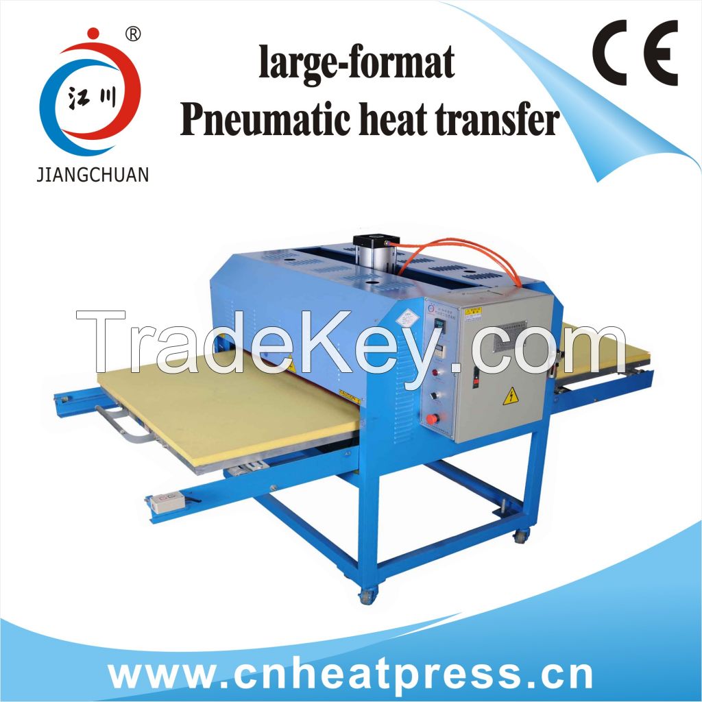Large format flatbed heat press machine