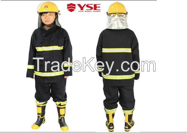 CE certification nomex material firefighting clothing 