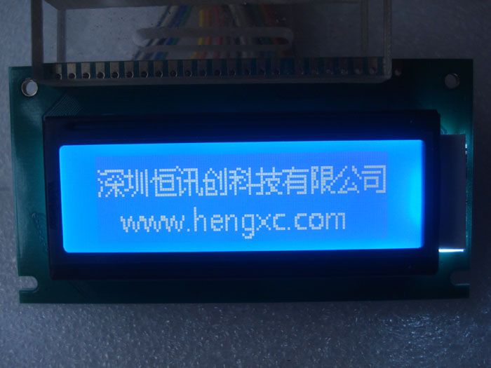 LCD12232F LCD module 84*44 font with blue screen 5V serial and paralle