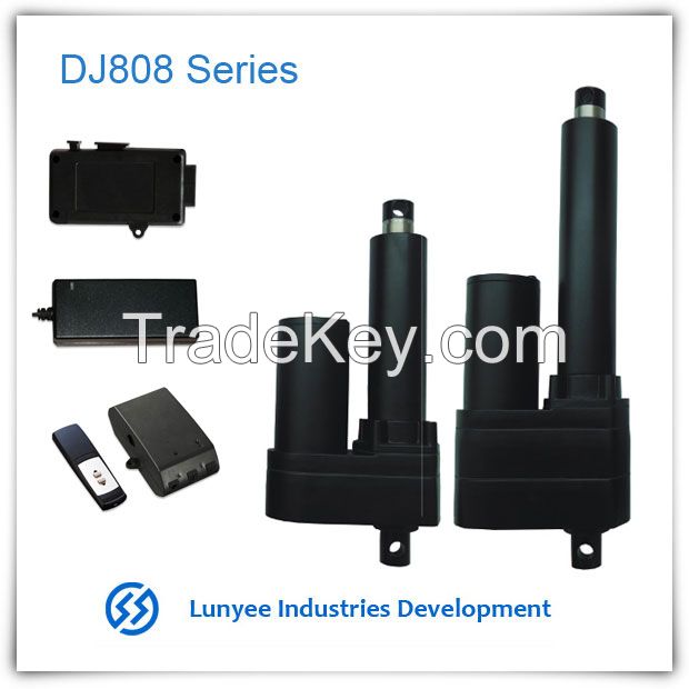 Linear actuator for industrial equipment