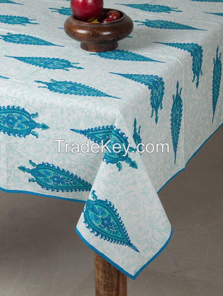 MYYRA Table Cover Hand Block Printed