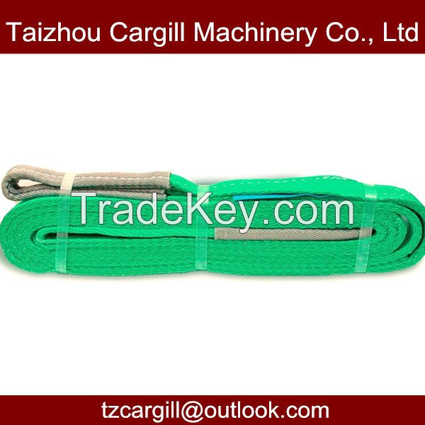 Hot Sale CE GS Approved Polyester Flat Woven Webbing Sling