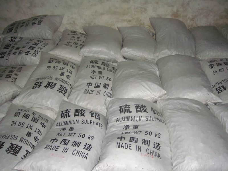 No iron Aluminium sulphate 17%