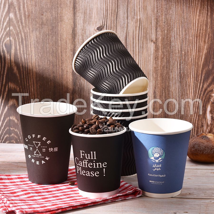 Ripple wall coffee paper cup