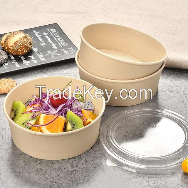 Paper Bamboo salad bowl