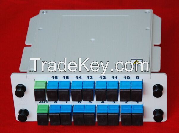 Optical Fiber PLC Splitter Slot Box (2X2, 4, 8, 16, 32, 64/SC, FC, LC/