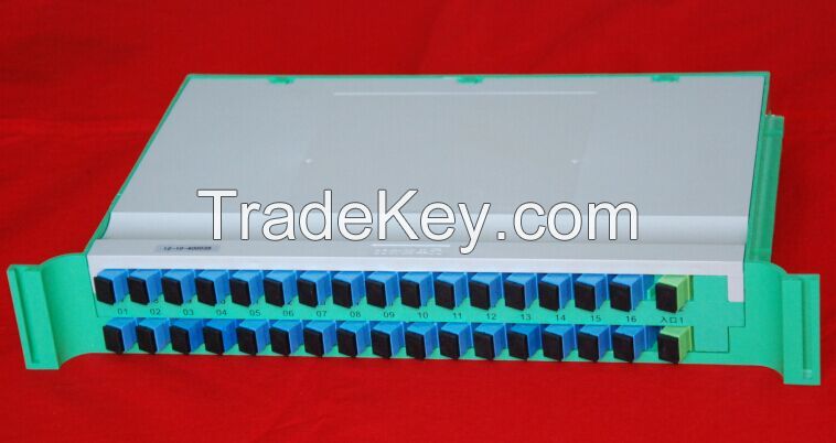 Optical Fiber PLC Splitter ODF Rack Type (2X2, 4, 8, 16, 32, 64/SC, FC