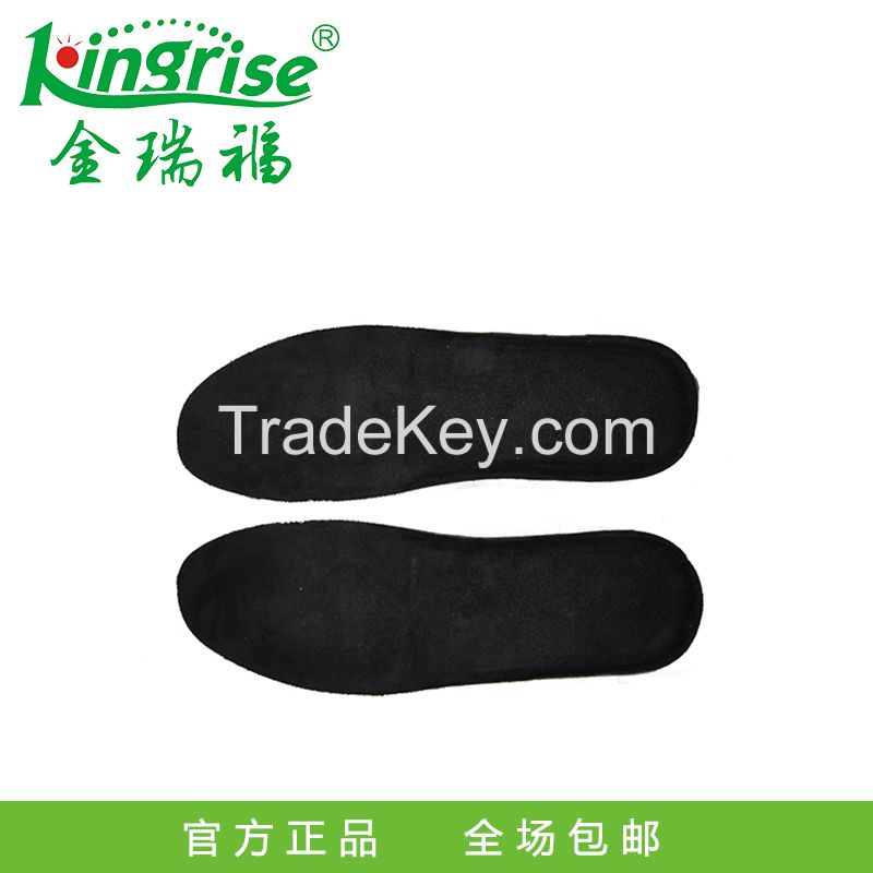 electric heating insoles, rechargeable 1400AMh lithium battery, AC recharger