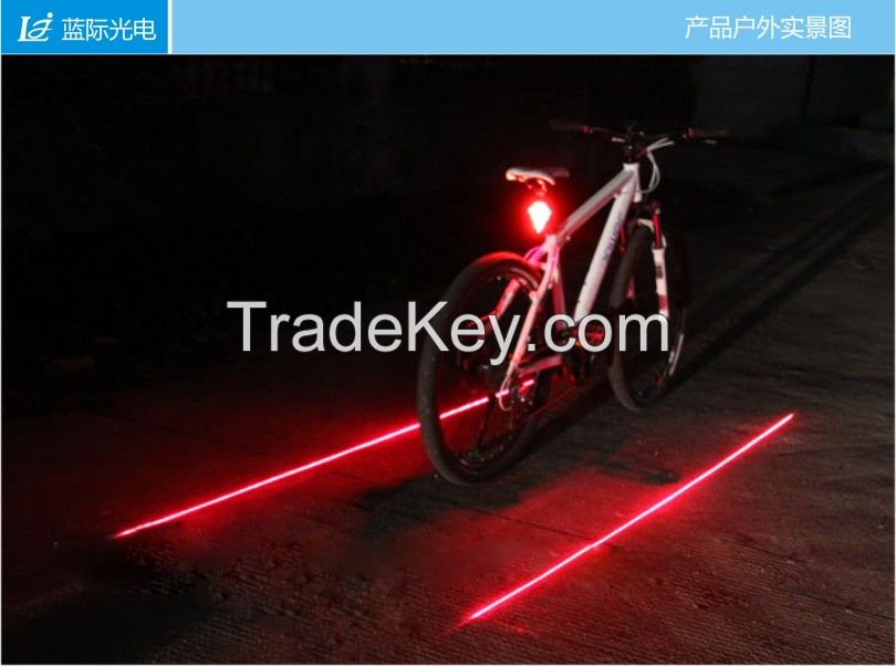 2014 newest bicycle tail light bicycle laser tail light 8led