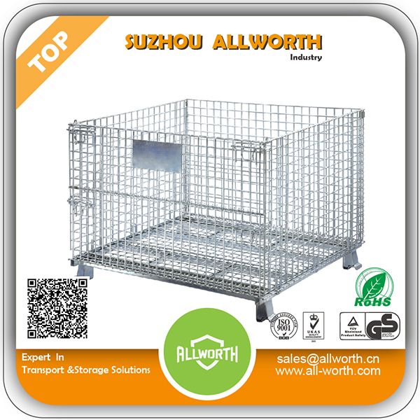 Folding Storage Cage/ Wire Mesh Container