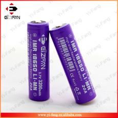 EFAN IMR 18650 3200mah 3.7V 20A LIMN purple button top battery