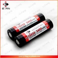 EFAN Li-ion 18650 3400MAH 3.7V with flat top high drain battery