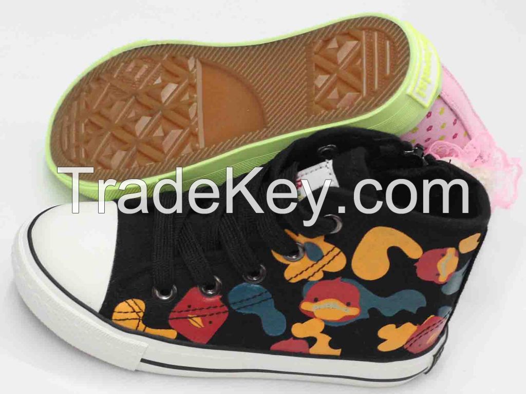 kids childresn vulcanized canvas sport casual shoes