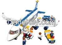 Educational Airplane Toy Large Aviation 3D Building Blocks