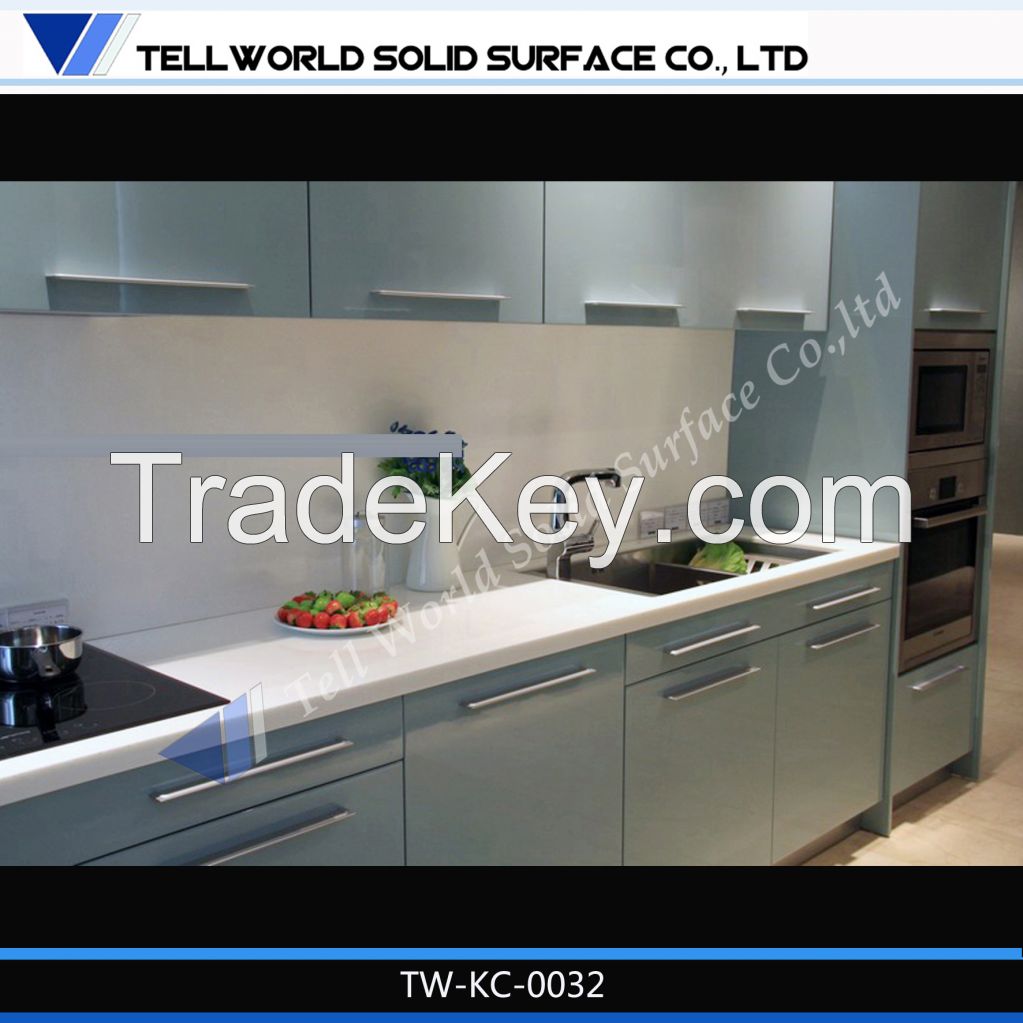 Fashinable design Solid Surface marble Kitchen top