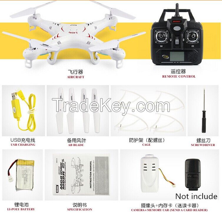 Max fly 2.4GHZ 4 channel rc camera drone quadcopter with HD camera