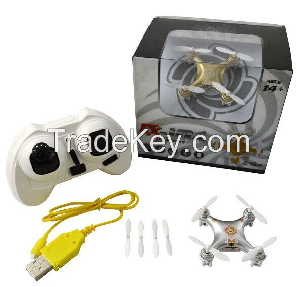 2.4G headless mode mini rc quad copter drone toy for wholesale