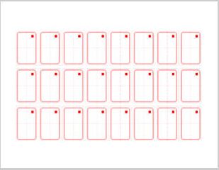 RFID Prelam 13.56MHz HF Inlay 3*8 PVC PET-G sheet