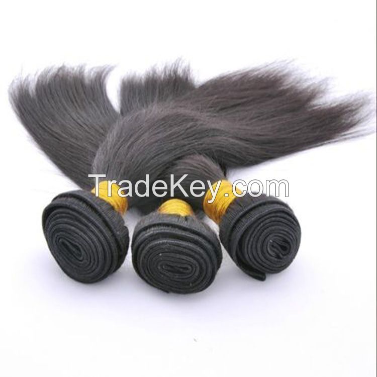 Brazilian Virgin Hair Top Quality Silk Straight