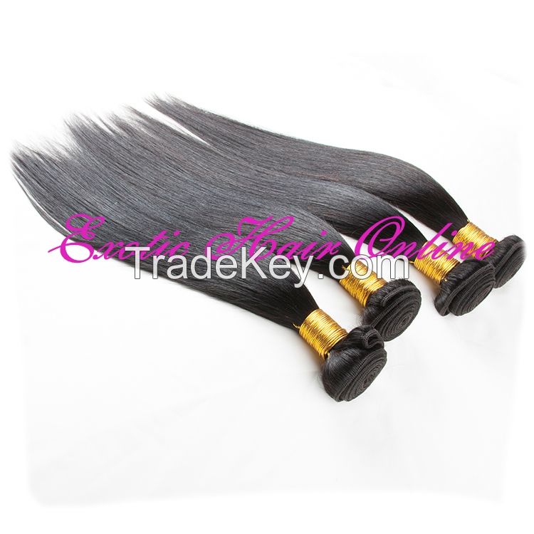 Malaysianm Virgin Hair Top Quality Silk Straight