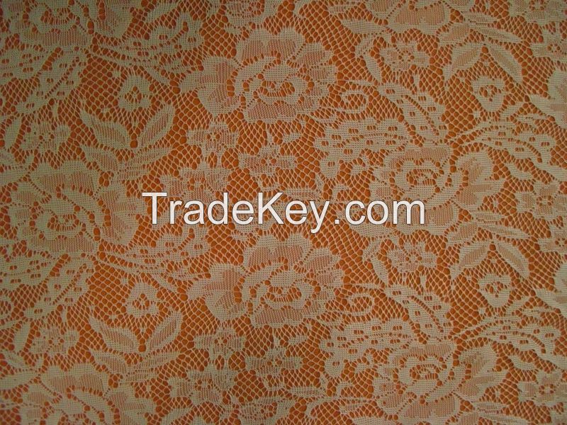 Factory promotional good quality cheap 100% knitted nylon sexy lace f