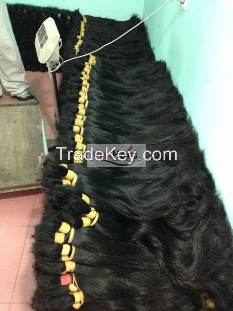 virgin human hair