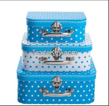 chipboard suitcase box,paperboard pringting box,accept customized