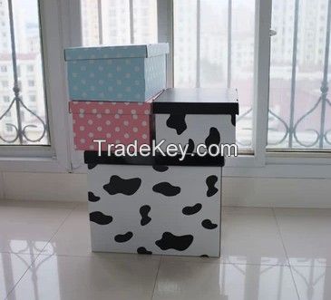 suitcase box set with paperboard 