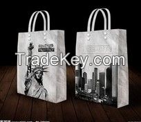 customized kraft paper handle bags