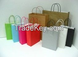 color paper printing handle bags