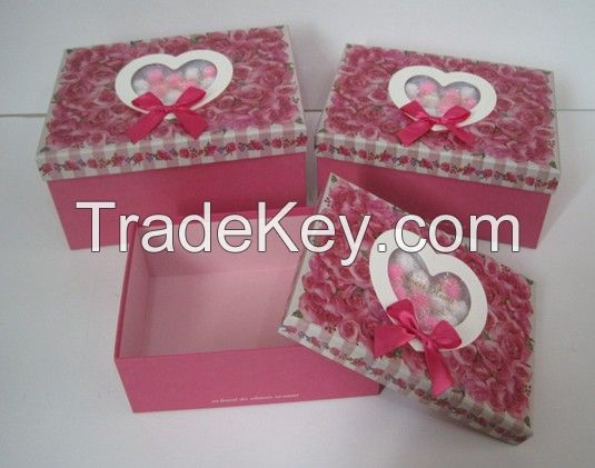 Gift Box with PET Window 