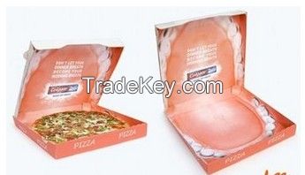 China paper printing Pizza   Box