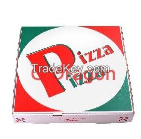 Hot selling Kraft corrugate packing box for pizza