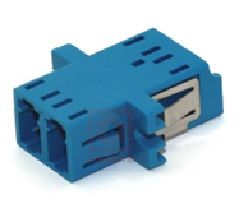 LC DX One-Piece fiber optic adapter without symmetry type