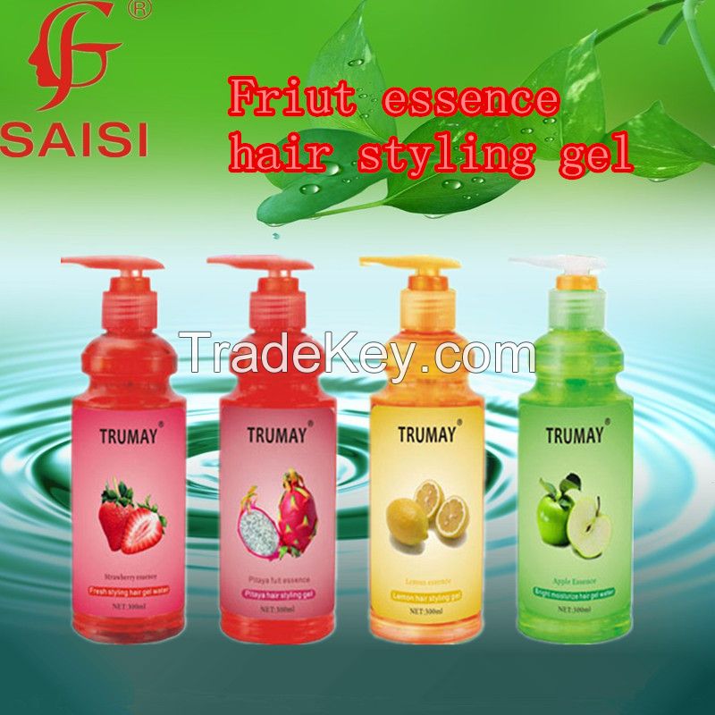 300ml popular  flexibility hair styling gel styling product