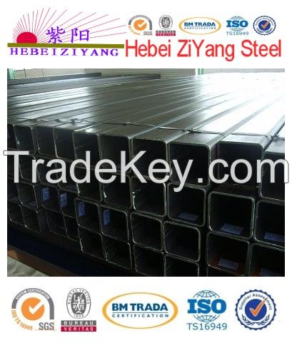 cold formed black square tube ,high quality with a low price