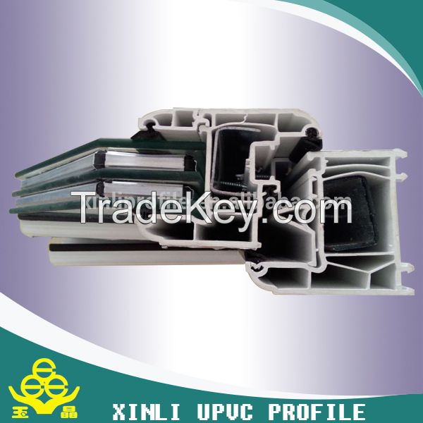 plastic profiles for upvc door and window