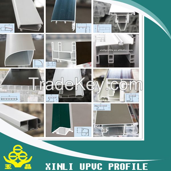 plastic profiles for upvc door and window
