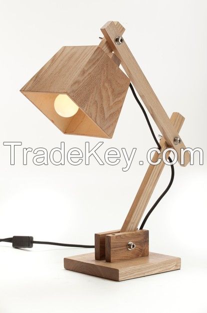 Lightingbird Modern Wooden Table Lamp