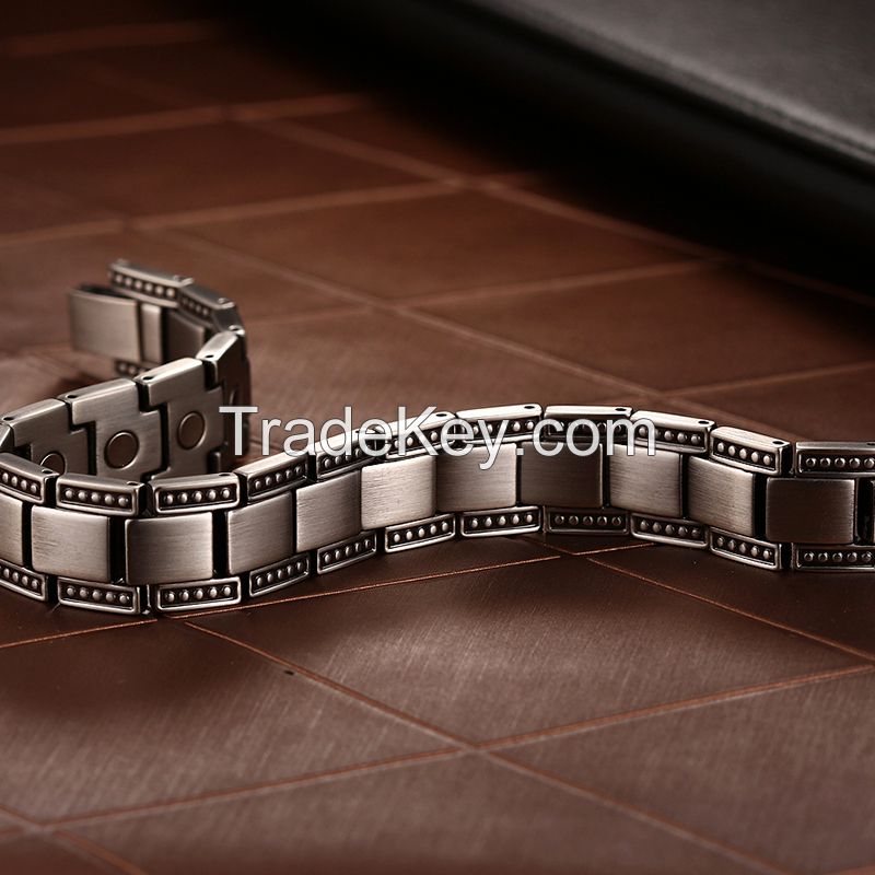 Wholesale fashion mens magnetic bracelets