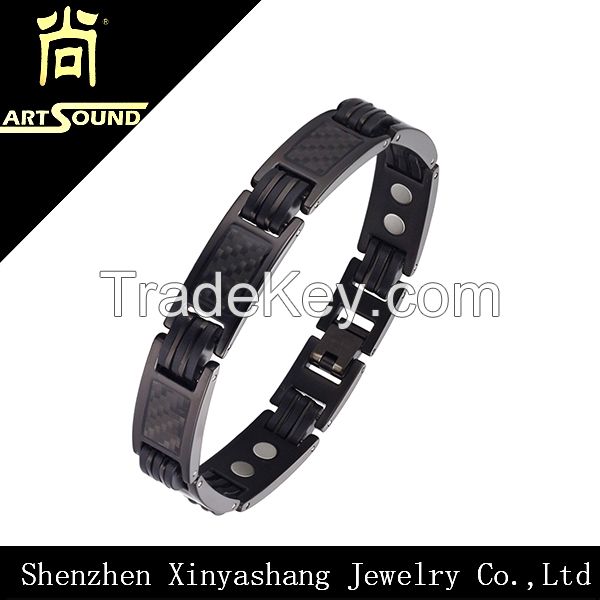 China cheap wholesale men stainless steel bracelet