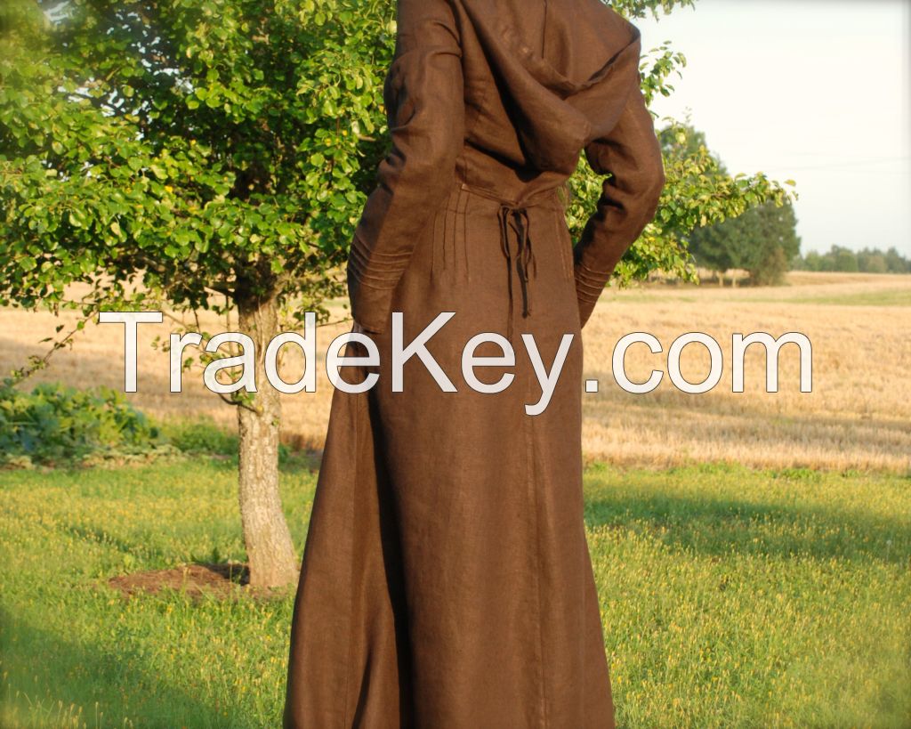 Long linen dress "Modesty"