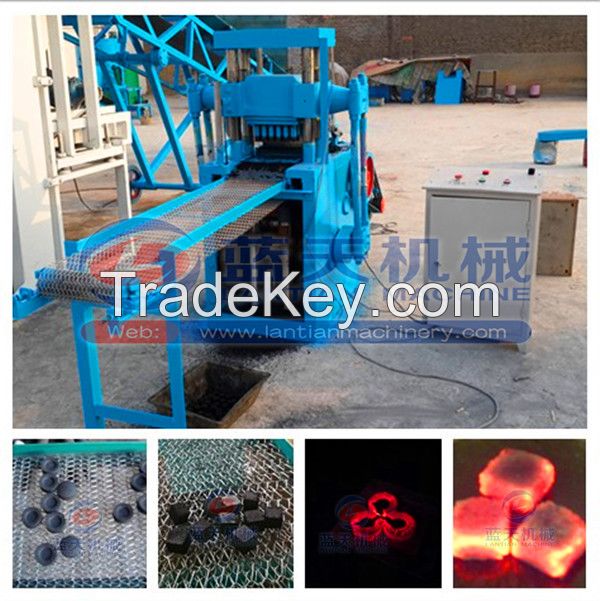 BBQ charcoal briquette machine for different shapes