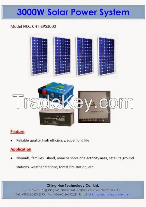 3KW Solar Power System