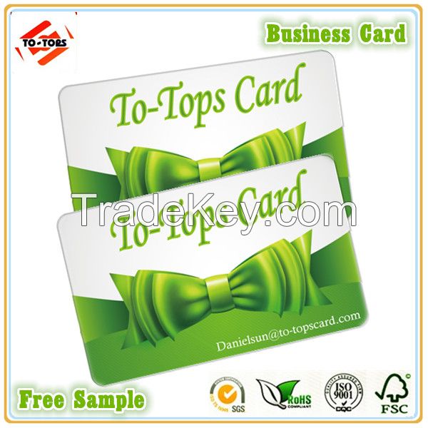 Free Shipping! offset printing machine print pvc card/pvc plastic card