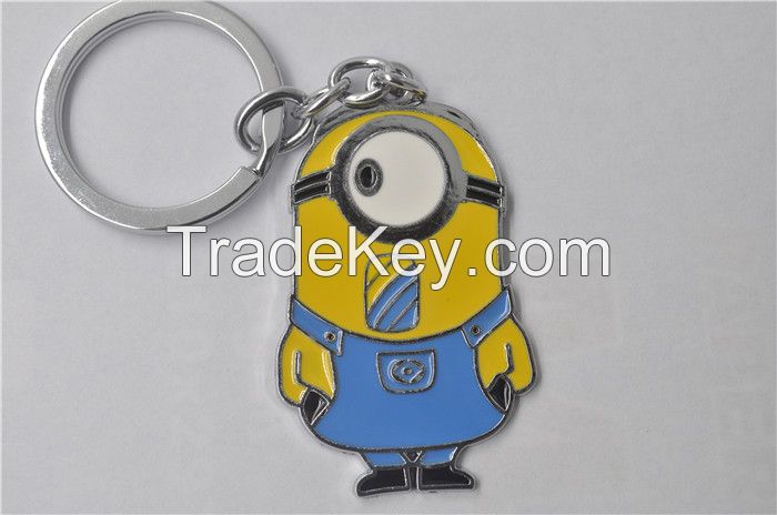 despicable me cartoon keychain