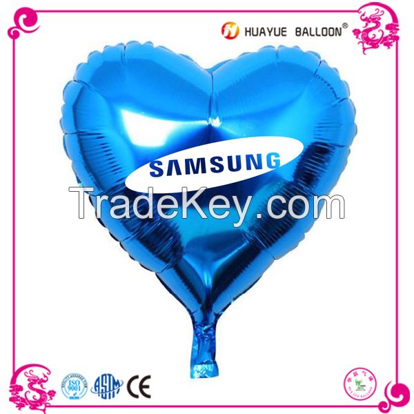 18 inch advertising printed Foil helium balloon