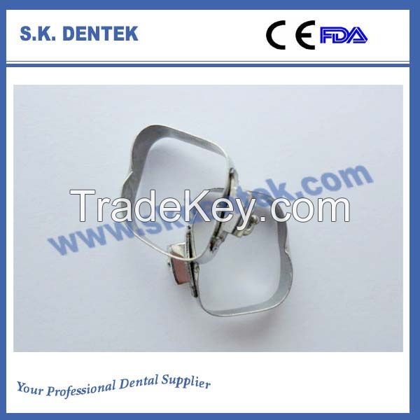 Dental orthodontic Molar band, orthodontic band with tube / cleat orthodontics